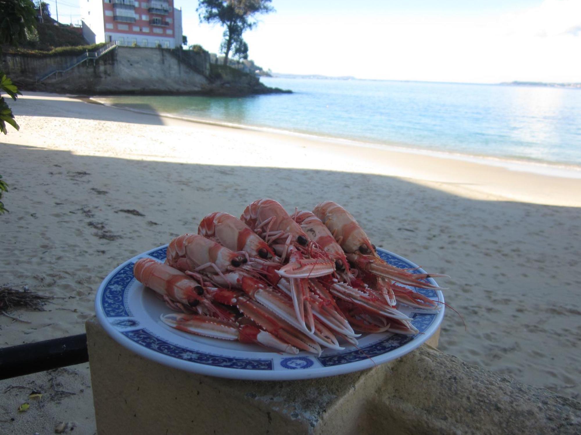 Hotel Restaurante Loureiro Bueu Exterior foto